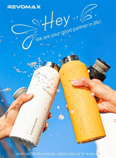 Frosted Gradient Color Sports Water Bottles