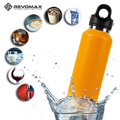 Revomax New Arrivals Double Wall Stainless Steel Promotional 12Oz Vacuum Insulated Water Bottle